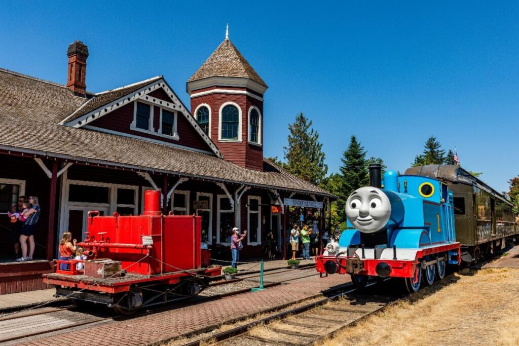 Northwest Railway Museum, North Bend Depot